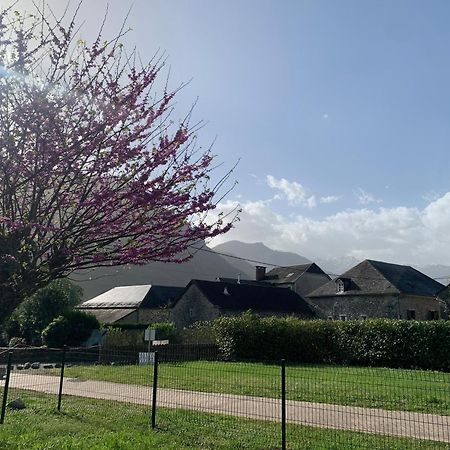 La Suite Unique - Le Jardin Sur Les Pyrenees- Vue Panoramique Montagne -Jardin Cloture Prive De 100M2-Parking-Linge De Lit Et Serviettes Compris- Bielle Kültér fotó