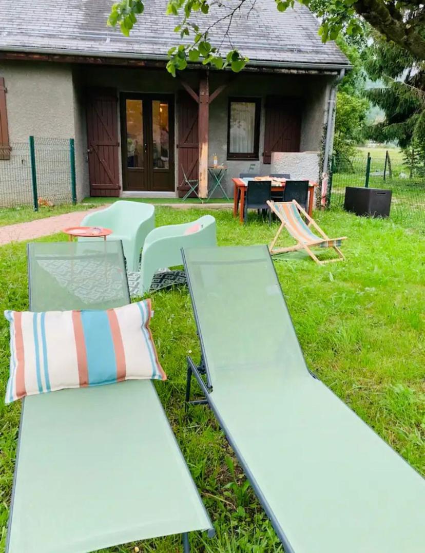 La Suite Unique - Le Jardin Sur Les Pyrenees- Vue Panoramique Montagne -Jardin Cloture Prive De 100M2-Parking-Linge De Lit Et Serviettes Compris- Bielle Kültér fotó