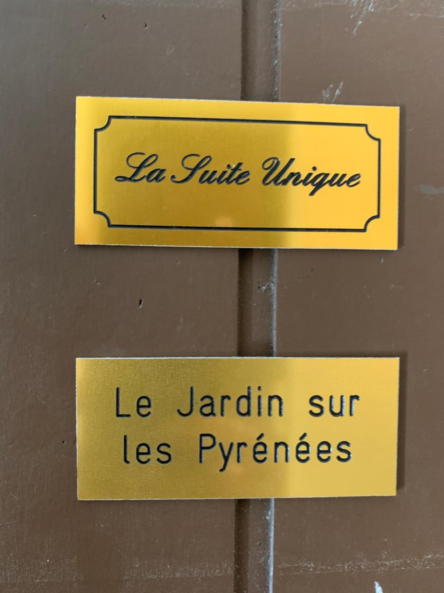 La Suite Unique - Le Jardin Sur Les Pyrenees- Vue Panoramique Montagne -Jardin Cloture Prive De 100M2-Parking-Linge De Lit Et Serviettes Compris- Bielle Kültér fotó